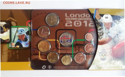 Официальный набор Словакии Лондон 2012 BU до 21.05.18 22:00 - 2012 (2)