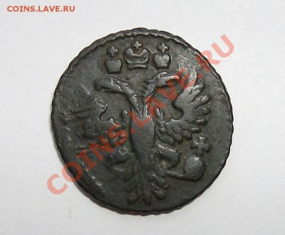 полушка 1731 римские единицы в дате. - полушка 1731 а