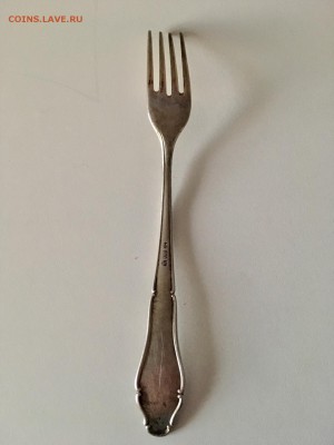 Серебряная вилка 3й Рейх 800 пробы. - 3D2FD552-C93D-4440-BCF7-03EF0A0199D6