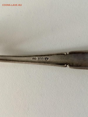 Серебряная вилка 3й Рейх 800 пробы. - 297407A3-6C0B-4D0F-894B-3AC7CF2B2CF4