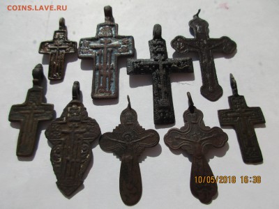 Кресты 19-нач.20в.9шт.до 18.05.2018г.22-00МСК - Изображение 001