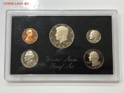 США 1983 г. годовой набор PROOF (пруф) -S- Фикс до 19.05 - IMG_8239.JPG