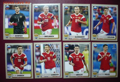 Наклейки Panini  Чемпионат мира по футболу 2018 - футбол2
