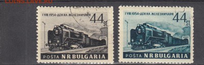 Болгария 1954 паровозы 2м - 154