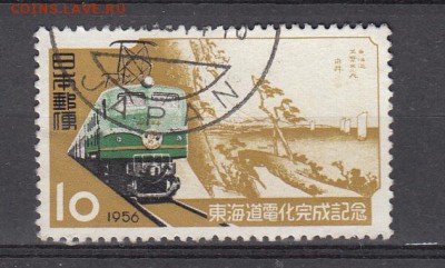 Япония 1956 локомотив 1м - 155