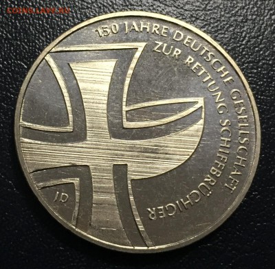 10 Евро Германия 150 лет Морской службе с 200 руб до 22.05 - IMG_9455-16-05-18-06-38.JPG