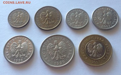 Польша - 7 монет , до 22.05.18г. - польша1