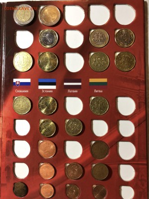 ЕВРО 20 Стран 233евро от 1ц до 2евро Меньше Номинала - IMG_8266.JPG
