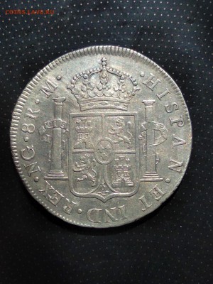 8 реалов мексика Фердинанд VII 1813 u - 3