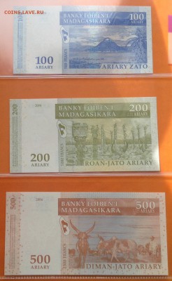 Мадагаскар 100-10000 ариари, 7 банкнот пресс 2004 г 24.05.18 - FullSizeRender (4)