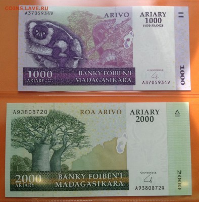 Мадагаскар 100-10000 ариари, 7 банкнот пресс 2004 г 24.05.18 - FullSizeRender (3)