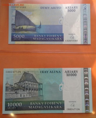 Мадагаскар 100-10000 ариари, 7 банкнот пресс 2004 г 24.05.18 - FullSizeRender (1)