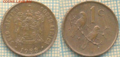 ЮАР 1 цент 1988 г., до 24.05.0018 г. 22.00 по Москве - ЮАР 1 цент 1988  987
