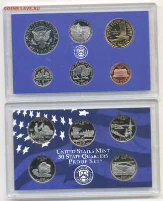 Годовой набор США 2005г пруфф 24.05.18 в 22-00 - 2005 001