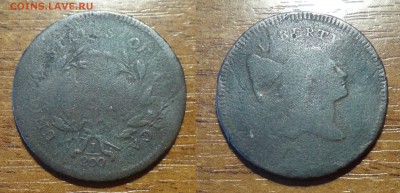 2 цента  США (тип 1794-1797) на оценку - DSC01023.JPG