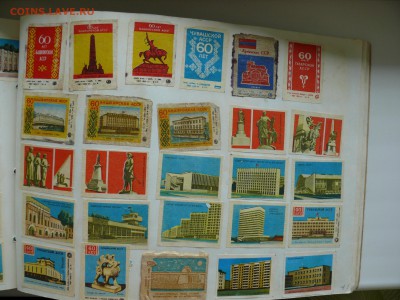 2 альбома с накленными спичечными этикетками. 90 страниц! - P1780917_новый размер.JPG
