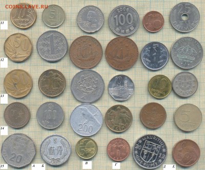 Иностр. монеты, фикс 3., 1 монета - 10 руб - 10 3