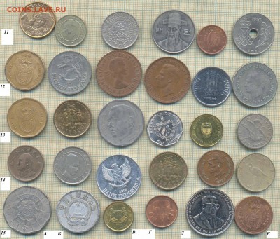 Иностр. монеты, фикс 3., 1 монета - 10 руб - 10 3а