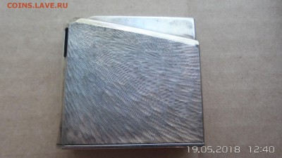Зажигалка Maruman  DL-15 Япония серебро ? - 20180519_124036