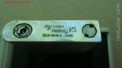 Зажигалка Maruman  DL-15 Япония серебро ? - 20180519_124139