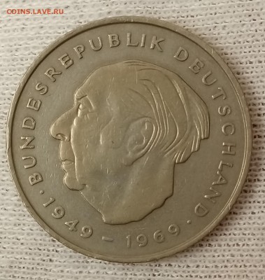 Лот монет Германии 2 марки, 5 штук. 23.05.18 - _20180518_181611.JPG