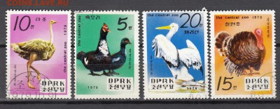 КНДР 1979 фауна 4м - 332