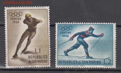 Сан Марино 1956 ЗОИ 2м - 360