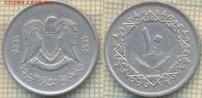 Ливия 10 дирхамов 1975 г. , до 25.05.0018 г. 22.00 по Москве - Ливия 10 дирхамов 1975  1010