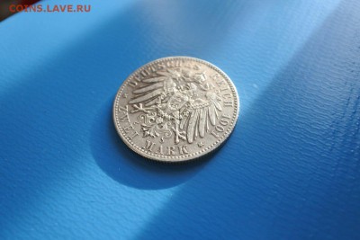 С 1р Пруссия 2 марки 1901г Династия до 24.05. 22-00 мск - lr6FX6v__As