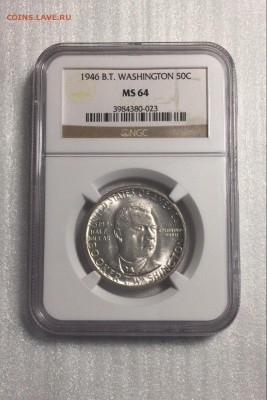 США Полдоллара Букер 1946 NGC MS64 до 24.05.18 - v1