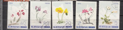 КНДР 1974 цветы 5м - 431