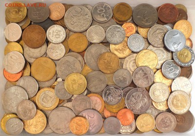 1 кг иностранных монет без повторов до 23.05 в 22.00 - 1.JPG