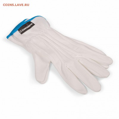 Аксессуары LEUCHTTURM (Германия)!!! - coin-gloves-made-of-cotton-one-size-1-pair-1