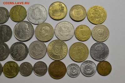 Иностранные монеты 30 шт., без повторов. до 26.05 - солянка4