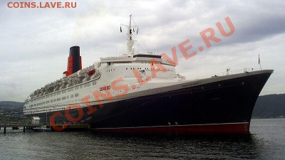 Монеты с Корабликами - Queen_Elizabeth_2_