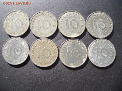 Пфенниги Германии, 3-й Рэйх (Цинк) - 35 шт. 28.05.2017-22.00 - Pfennigs-2 (4).JPG