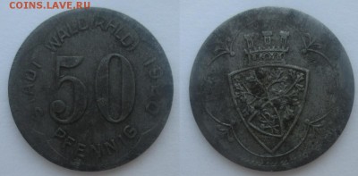 Нотгельды Германии. Обзорная тема. - 50 пф. 1920г. Вальд.JPG