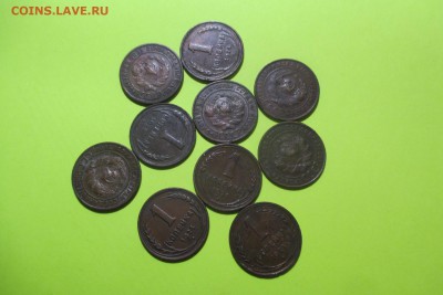 1 копейка 1924 года 10 шт. Кладовые. - 3