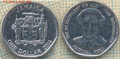 Ямайка 1 доллар 2014 г., до 29.05.2018 г. 22.00 по Москве - Ямайка 1 доллар 2014  527