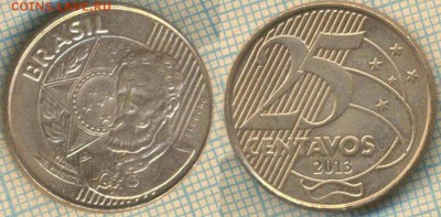 Бразилия 25 сентаво 2013 г., до 29.05.2018 г. 22.00 по Москв - Бразилия 25 сентаво 2013  672