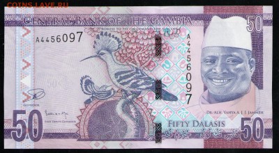 ГАМБИЯ 50 ДАЛАСИ 2015 UNC - 1 001