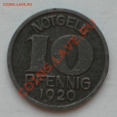 Notgeld 10 pf. Stadt Halle 1920 до 27.04.2011 22:00 - CIMG5498.JPG