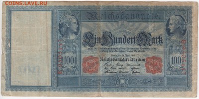 ГЕРМАНИЯ - 100 марок 1910 г. до  29.05 в 22.00 - IMG_20180523_0002