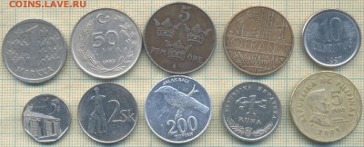 10 монет разных 4 , до 30.05.2018 г. 22.00 по Москве - 10 80