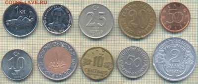10 монет разных 5, до 30.05.2018 г. 22.00 по Москве - 11 70