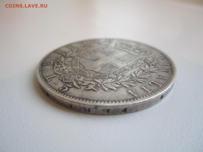 Италия, 5 лир 1878 до 27.05.18 22.00МСК - IMG_0644.JPG