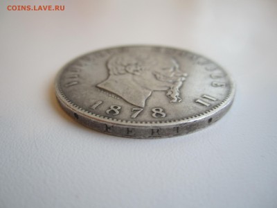 Италия, 5 лир 1878 до 27.05.18 22.00МСК - IMG_0638.JPG