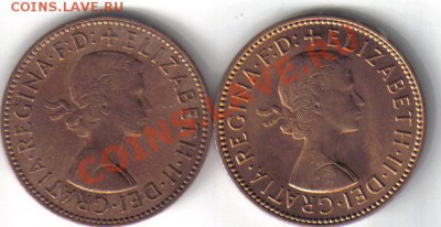 2 пенни 1962,67 до 25.04 21.00мск - Великобритания 1,2 пенни 1962,67-1