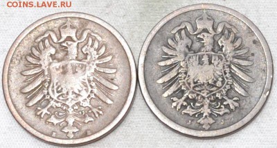 Германия  2 пфенниг 1875 ( 2 шт ) 26. 05. 2018. в 22 - 00. - DSC_0104