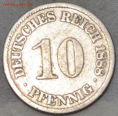 Германия империя 10 пфенниг 1888. 26. 05. 2018. в 22 - 00. - DSC_0105